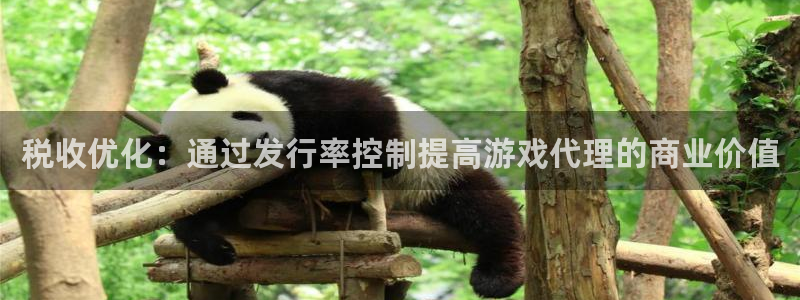亿万28官网平台怎么样可靠吗：税收优化：通过发行率控制提高游戏代理的商业价值