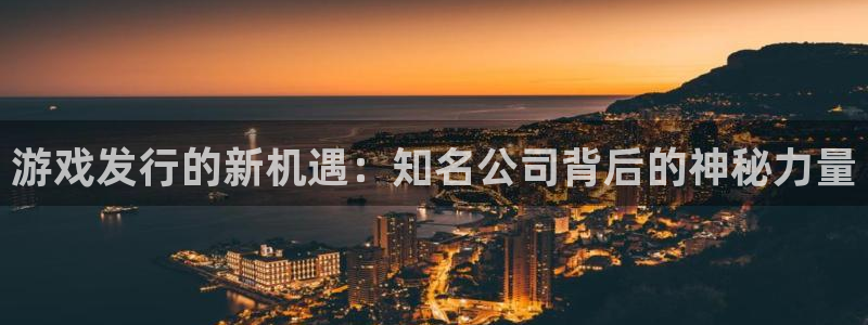 亿万28官网注册平台官网下载：游戏发行的新机遇：知名公司背后的神秘力量